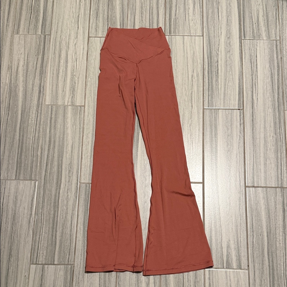 Crossover Flared Leggings